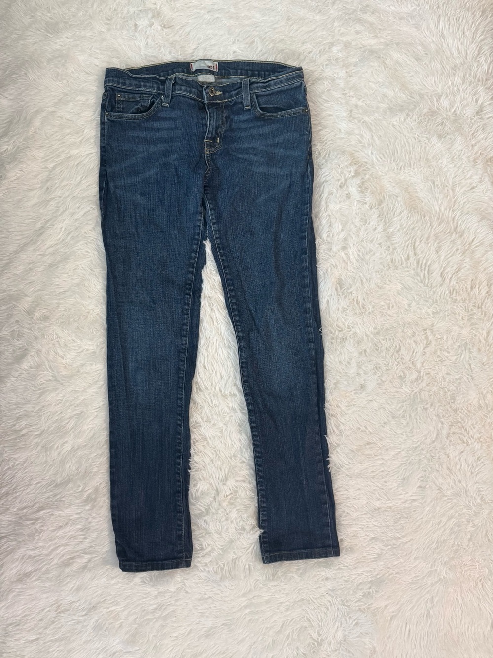 Lot 2 pairs Skinny Jeans BDG - Level 99 Size 29 Waist 34 x 32 Blue Denim Stretch - Picture 2 of 10